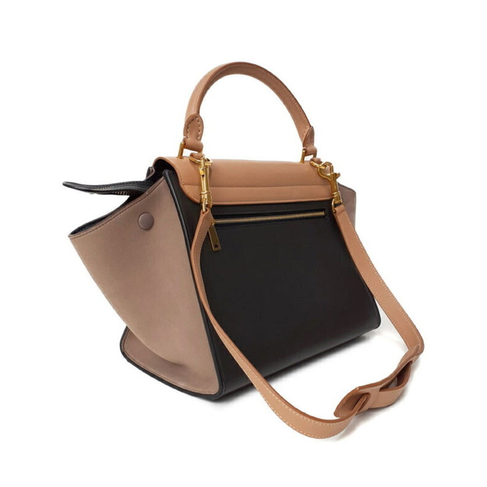 Celine Trapeze Tricolor Handbag Shoulder Bag - Picture 2 of 9